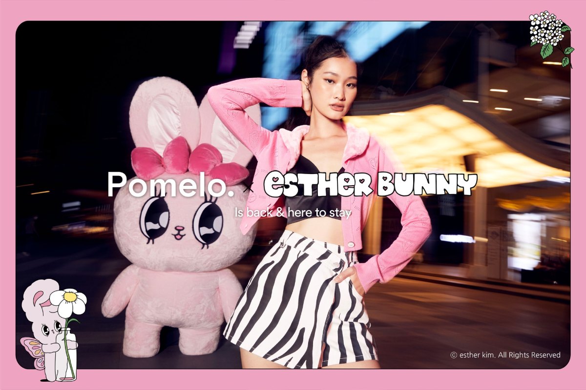 Pomelo x Esther Bunny available NOW!