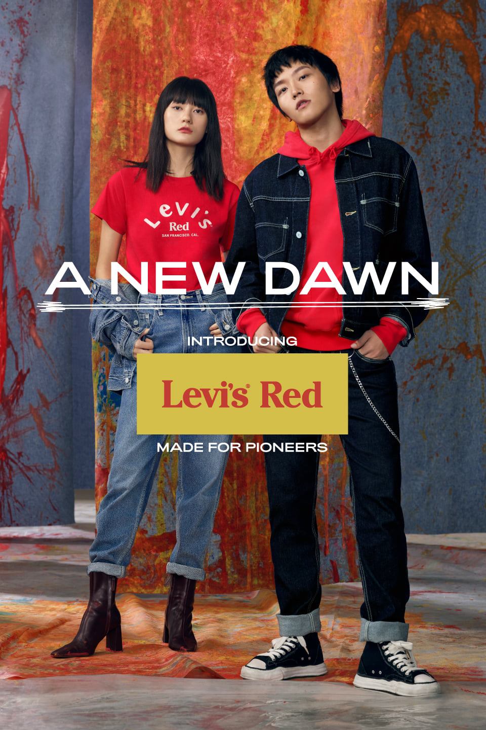 ก้าวข้ามการเปลี่ยนแปลงด้วย Levi’s® Red