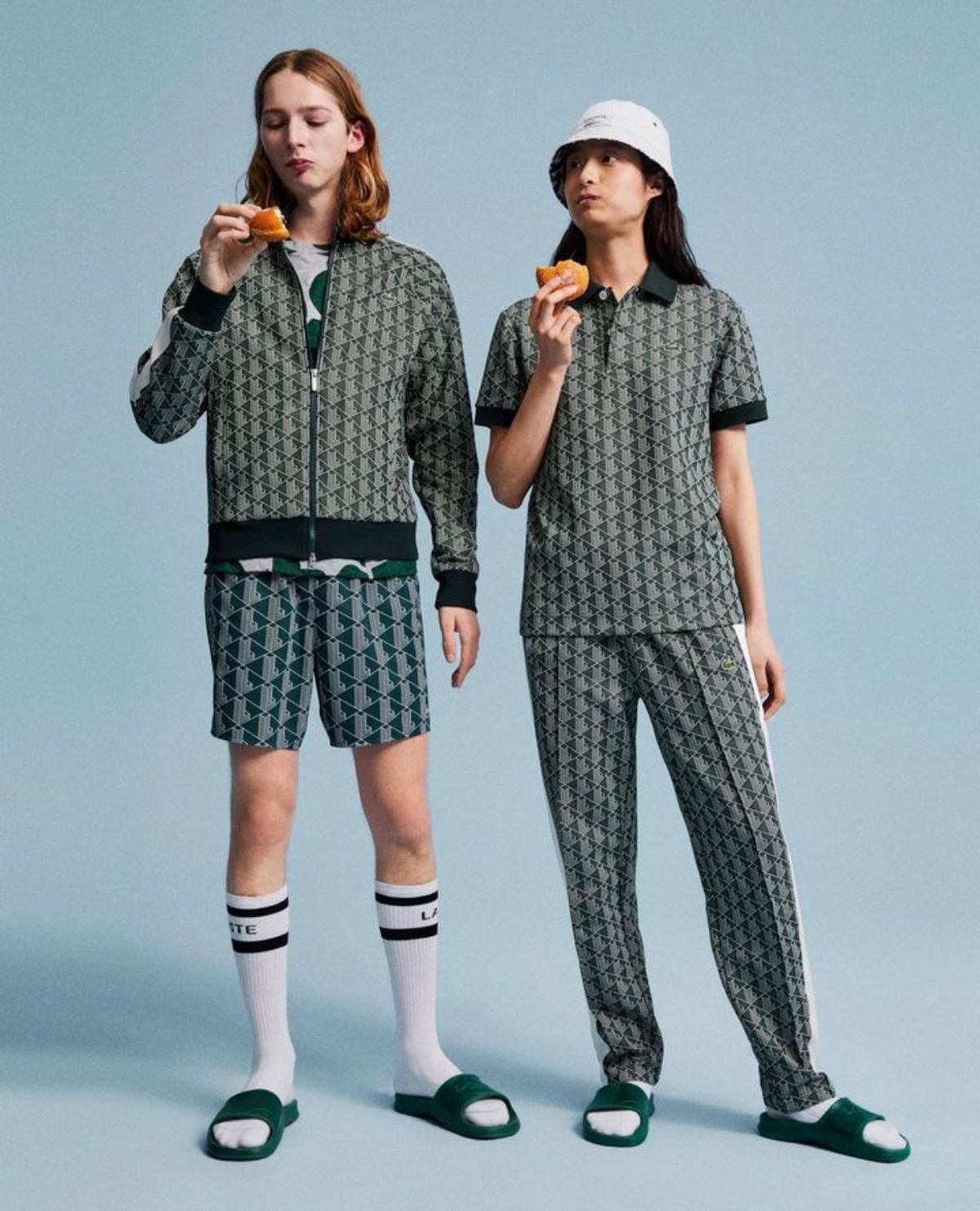 มิกซ์แอนด์แมทช์ลุคด้วย Lacoste collection