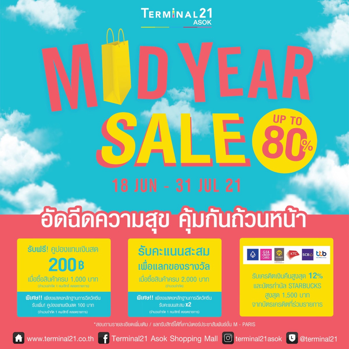 MID YEAR SALE อัดฉีดความสุข คุ้มกันถ้วนหน้า