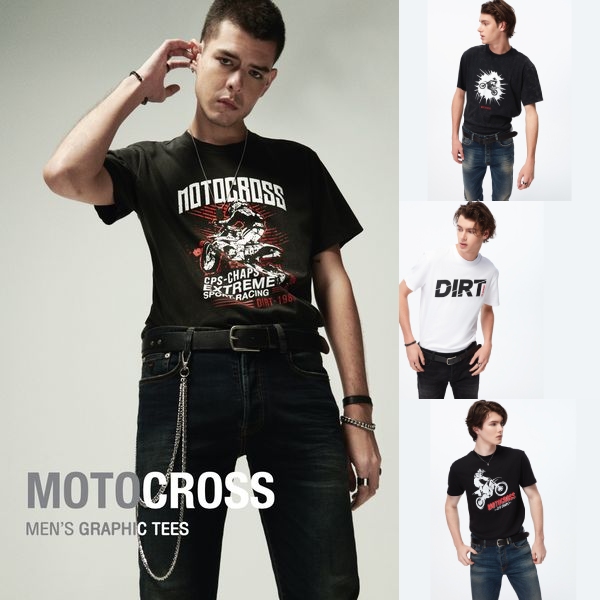 Motocross men’s graphic tees