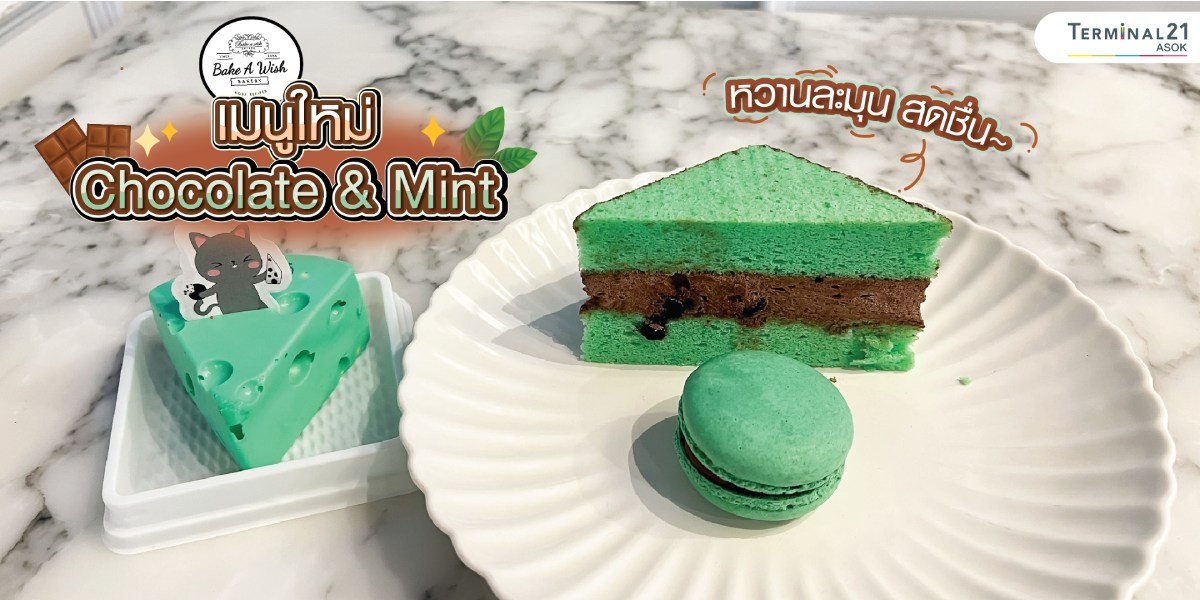 เมนูใหม่ Chocolate & Mint