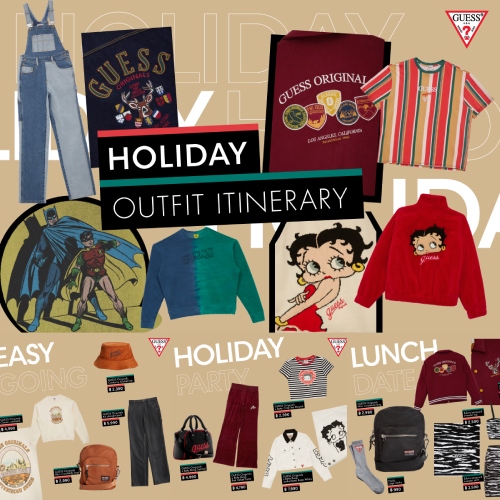 Holiday Outfit Itinerary