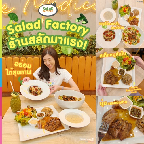 Salad Factory เปิดใหม่ ที่เทอร์แล้วนะจ๊ะ