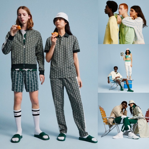 มิกซ์แอนด์แมทช์ลุคด้วย Lacoste collection